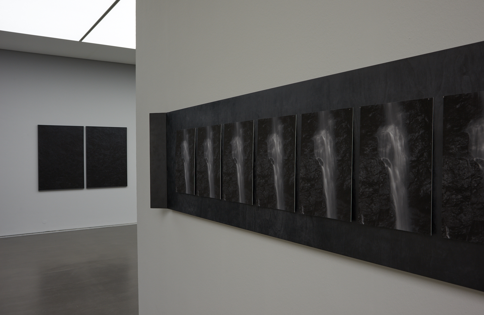 Waterfall series, Kamiyama 2013, installation at Kunstmuseum Stuttgart 2019